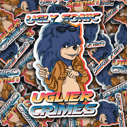 Ugly Sonic | Sticker