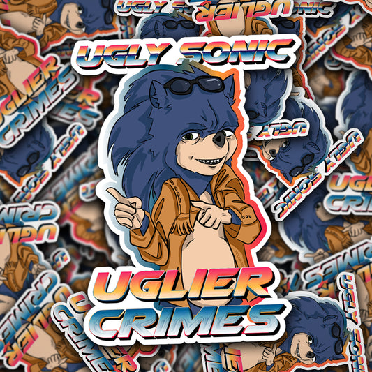 Ugly Sonic | Sticker