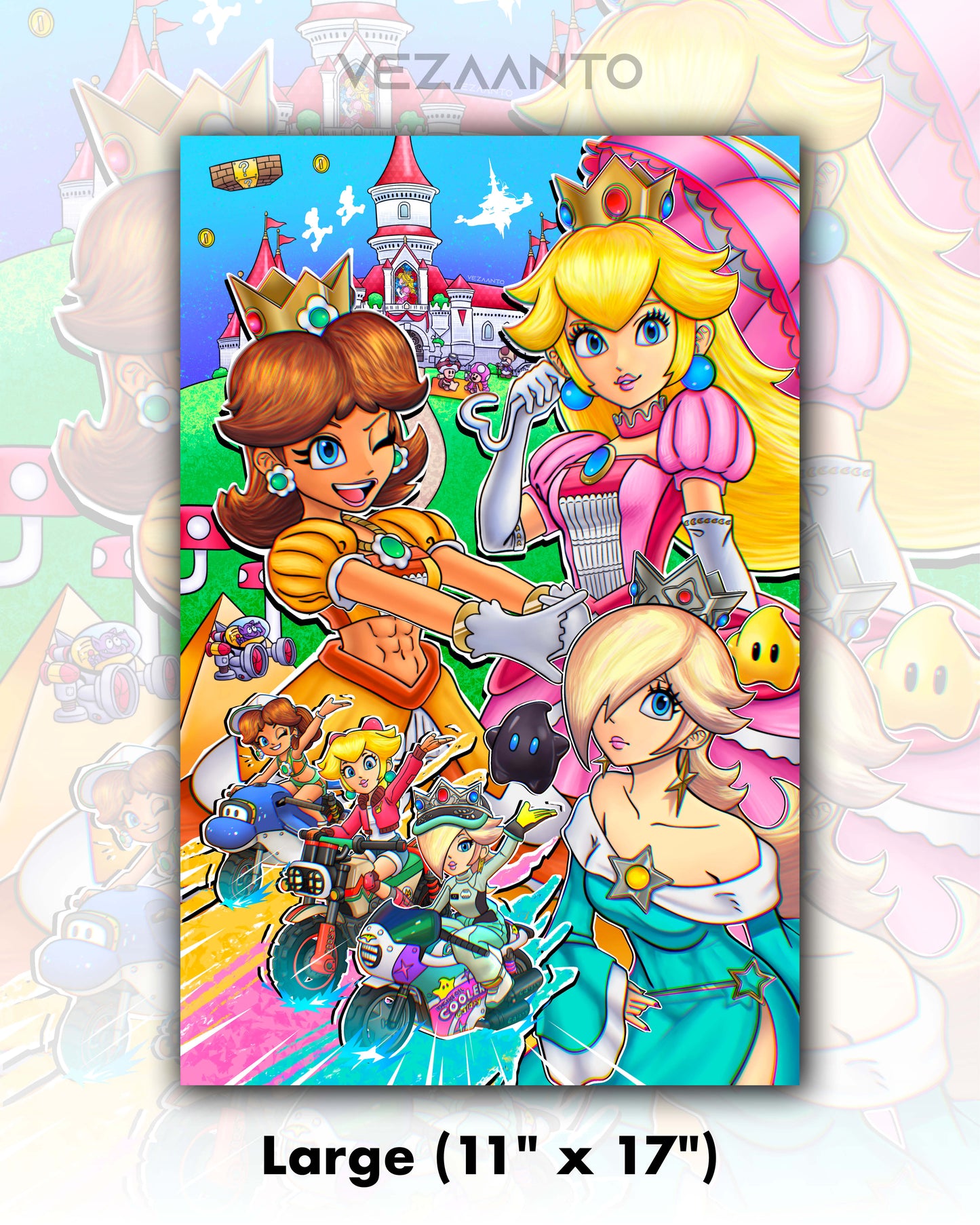 Power-Up Princesses | Print