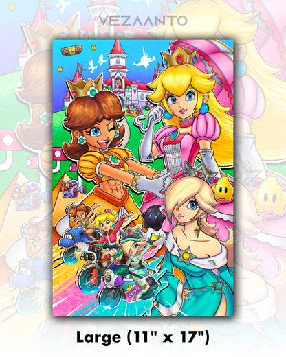 Power-Up Princesses | Print