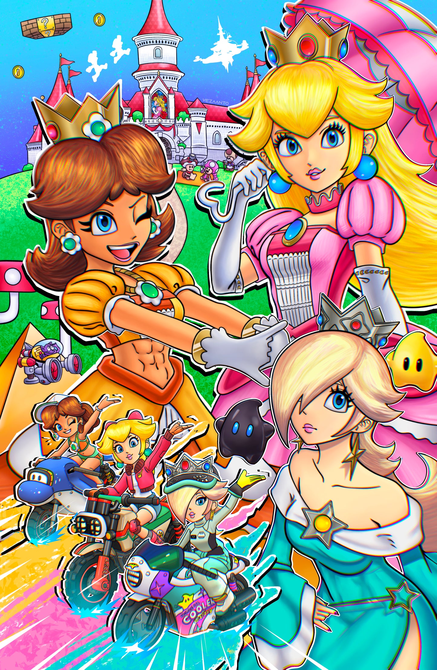 Power-Up Princesses | Print