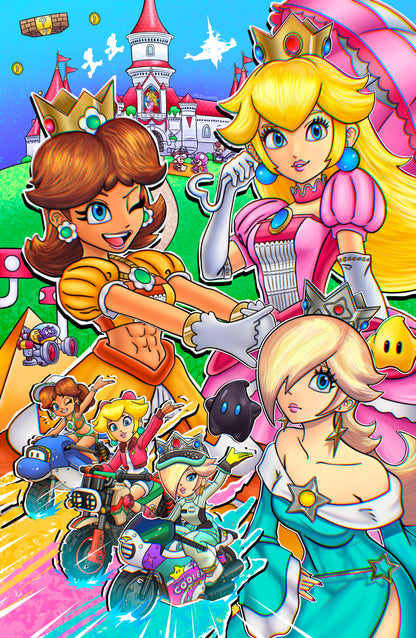 Power-Up Princesses | Print