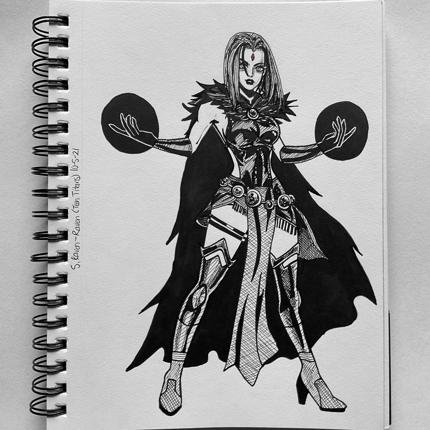 Raven: Collider | Traditional Drawing