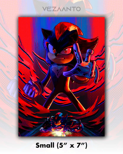 Shadow the Hedgehog | Print