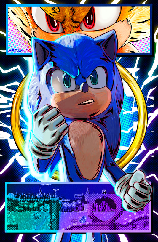 Sonic the Hedgehog | Print