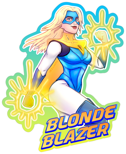Blonde Blazer | Sticker