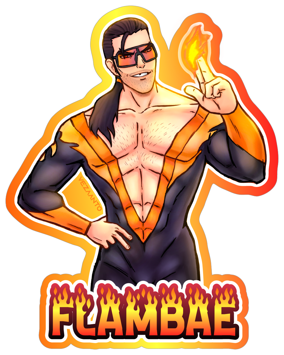 Flambae | Sticker
