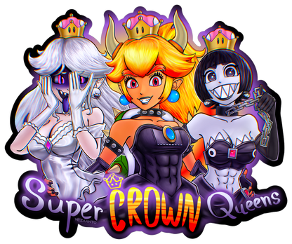 Super Crown Queens | Sticker