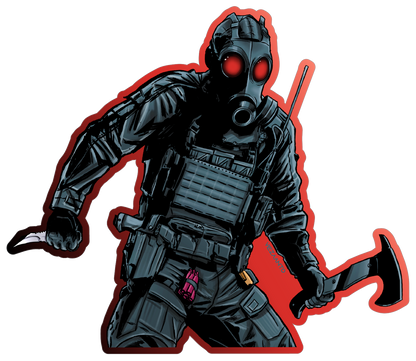 The Commander | Sticker