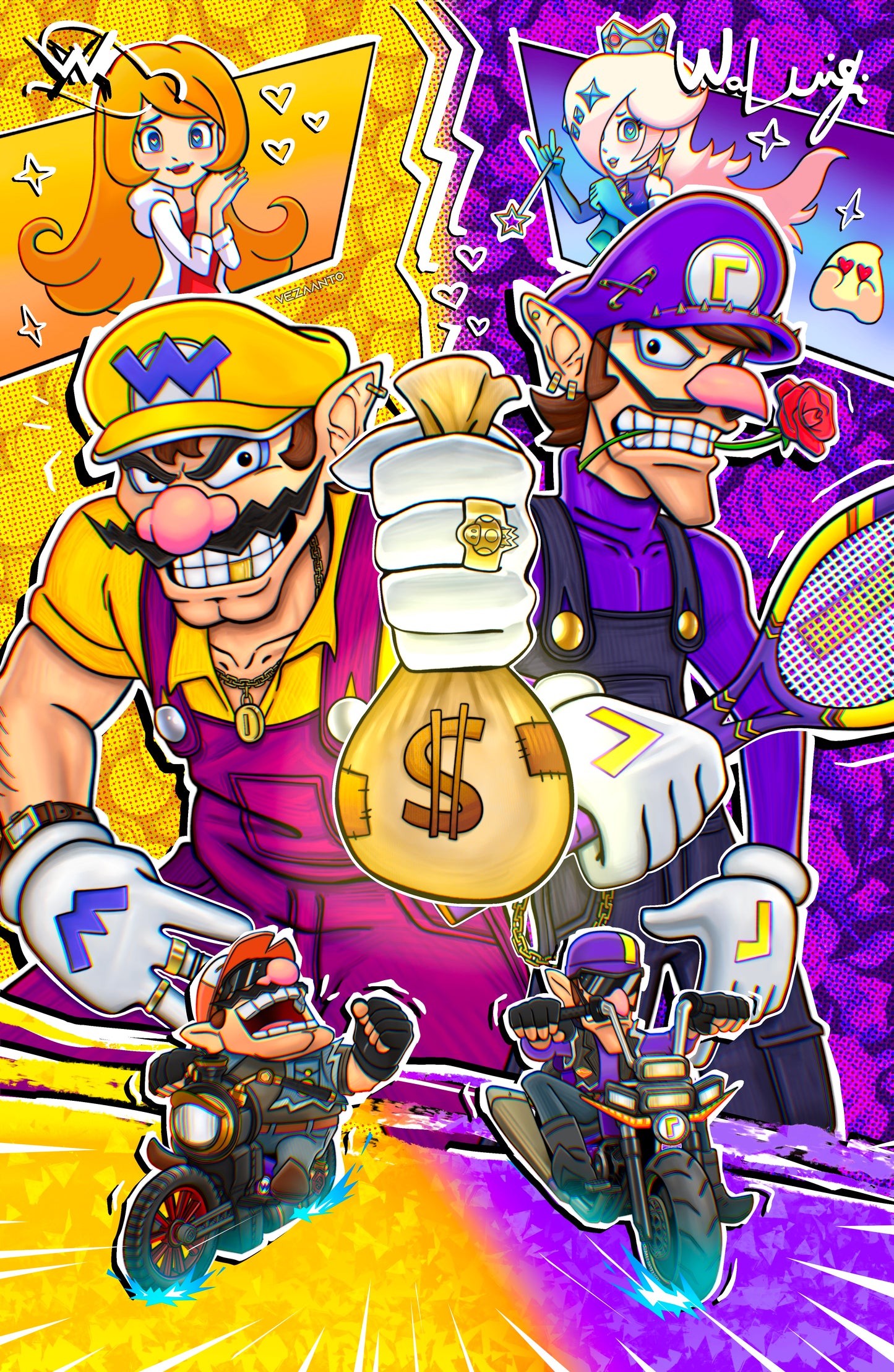 Wario & Waluigi | Print