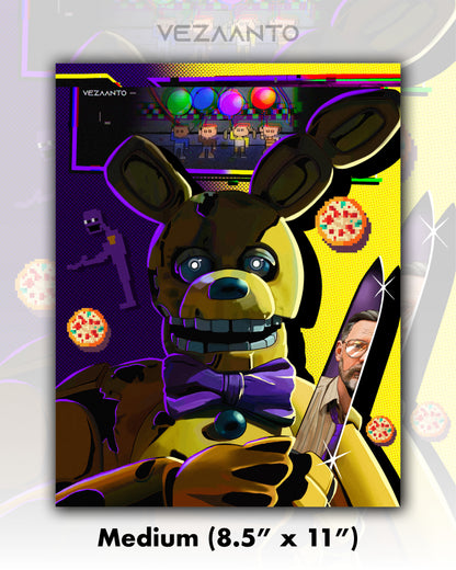 William Afton / The Yellow Rabbit | Print